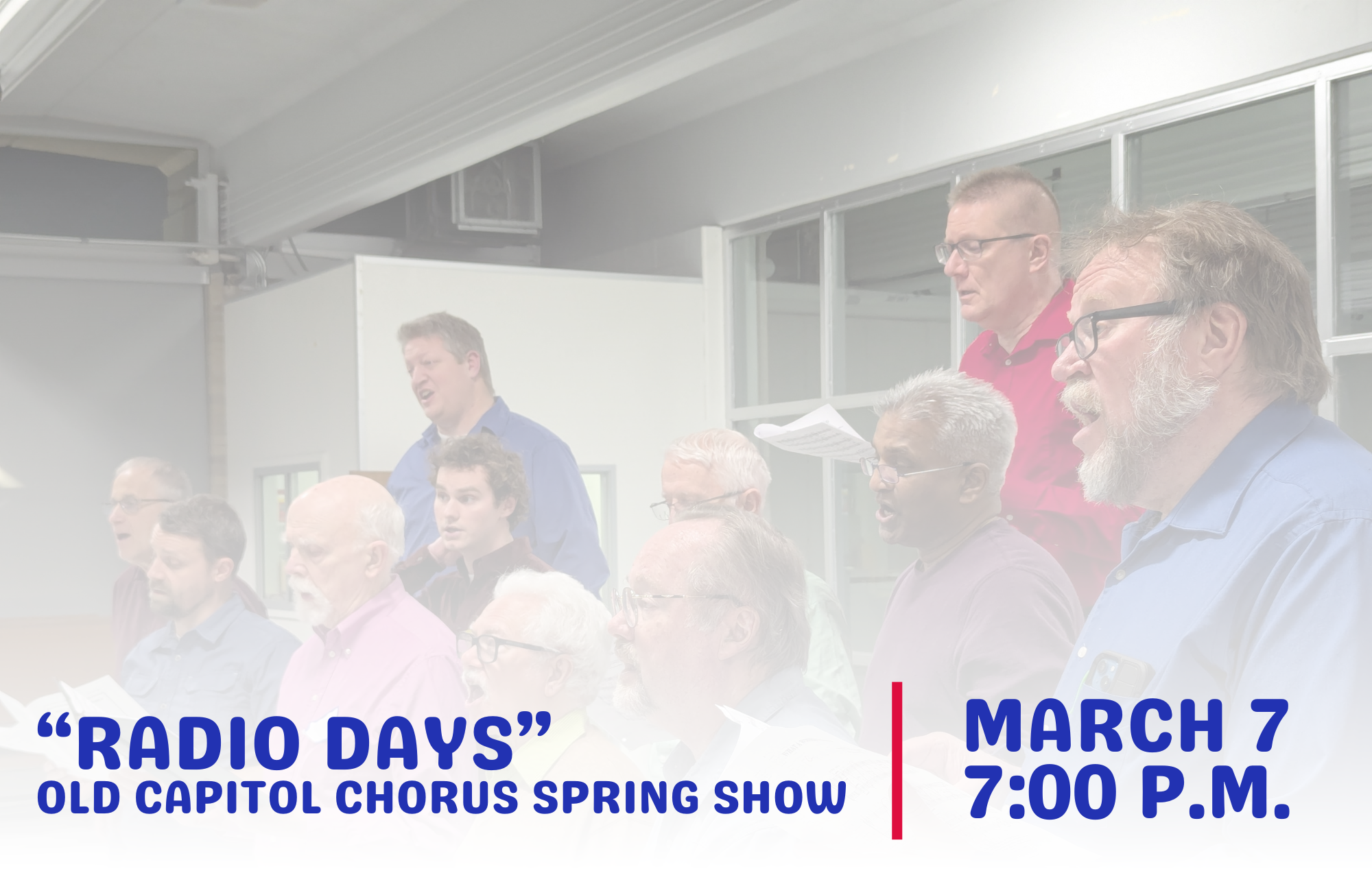 Radio Days | Old Capitol Chorus Spring Show Radio Days | Old Capitol Chorus Spring Show